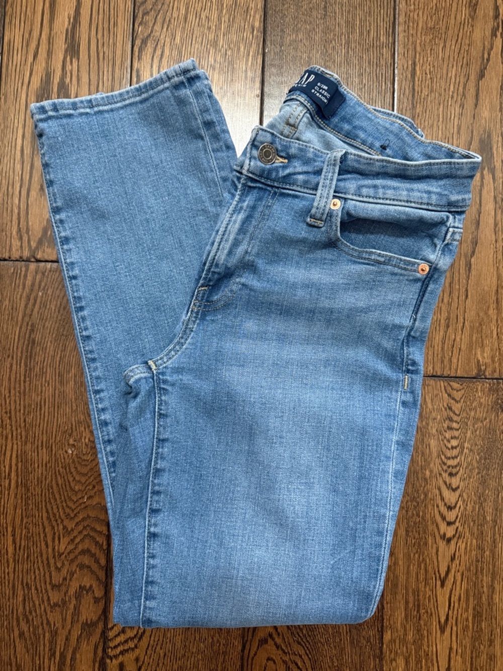 GAP Classic Straight Size 6/28R Blue